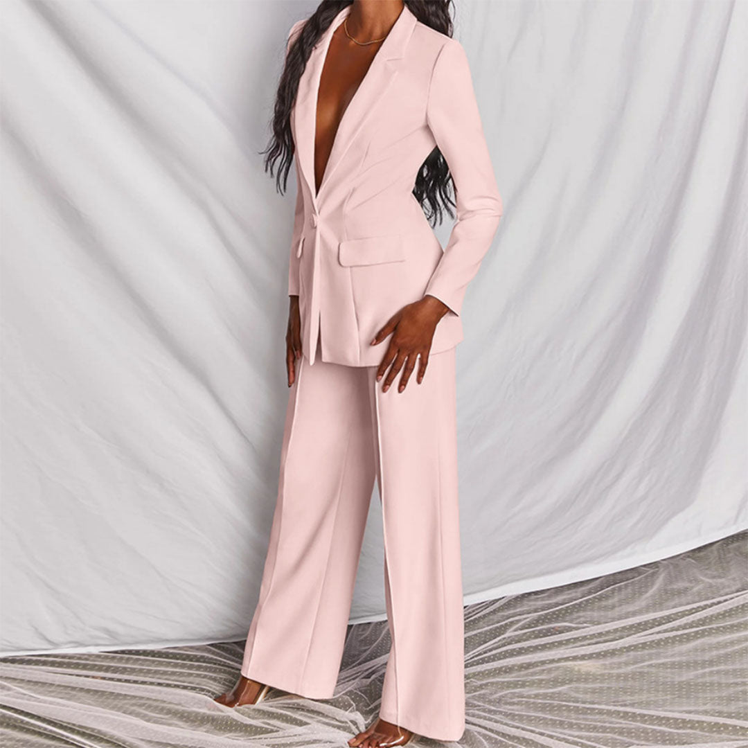 Honey – Elegantes Blazer- und Hosenset für Damen