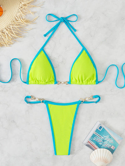 Florencia® | Stilvoller Badeanzug mit Kette
