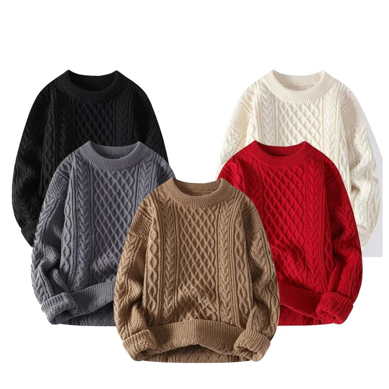 Liam – Warmer Strickpullover für Herren