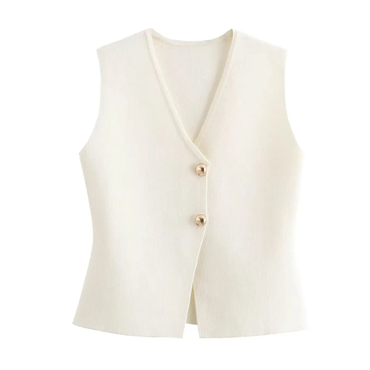 Via – Elegante Strick-Slim-Westen für Damen