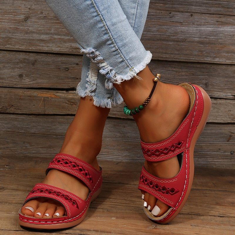 Delphine® | Weiche orthopädische Sandalen