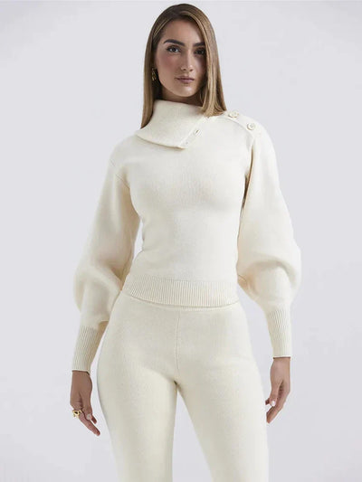 Elegantes Strickset | Minimalistisches Design | Stilvoller Komfort