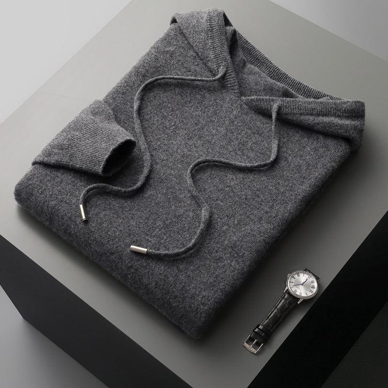 Alexander | Merinowolle Hoodie