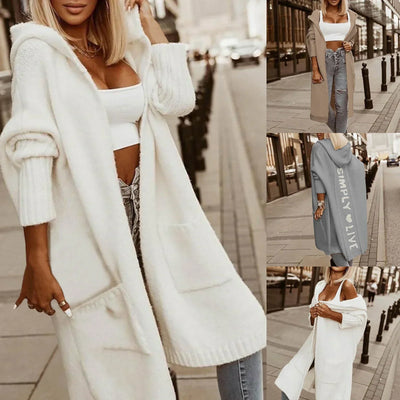 Helena – Gemütliche Oversized Damen Strickjacke