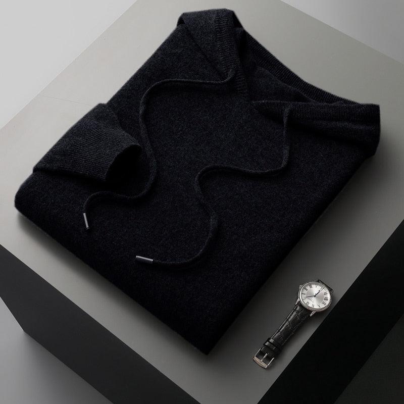 Alexander | Merinowolle Hoodie