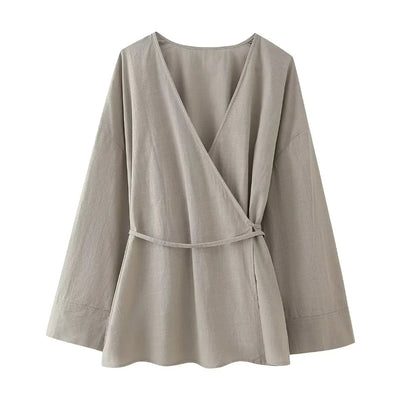 Ronja | Elegante Bluse mit langen Ärmeln