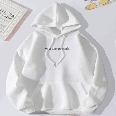 Oversized Hoodie mit Statement | Herzliche Botschaft | Kuscheliger Streetstyle