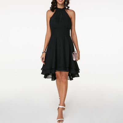 Neckholder Party Midikleid