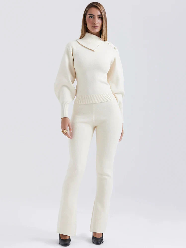 Elegantes Strickset | Minimalistisches Design | Stilvoller Komfort