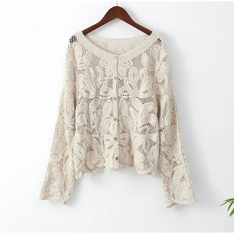 Ida | Elegante Gehäkelte Stricktop