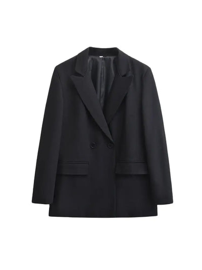 Klassischer Reverskragen Blazer