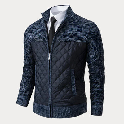 Modischer Pullover mit hohem Kragen für Herren