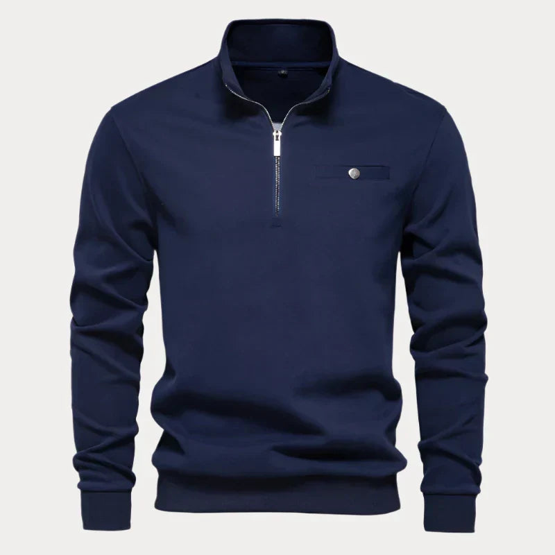 Stehkragenpullover für Herren