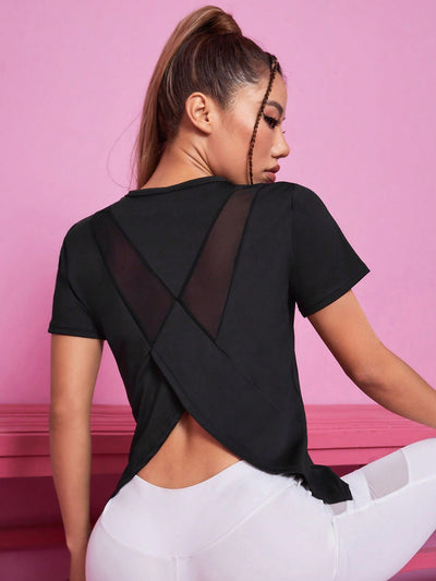 Paula | Kurzarm-Fitness-Top
