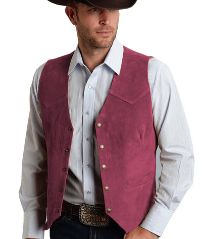Herren Trachtenhemd | Geknöpftes Vest