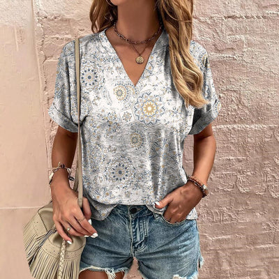 Heidi | Kurzarm-Casual-Hemd