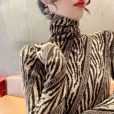 Emma | Eleganter Vintage Rollkragenpullover