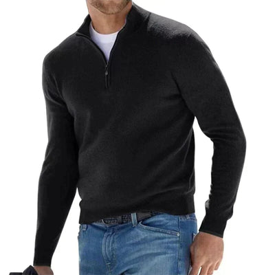 Ralph polo - stylischer reißverschlusspullover für herren (italienisches design)