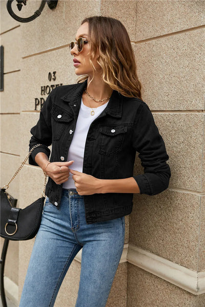 Samara® | Stilvolle modische Jeansjacke