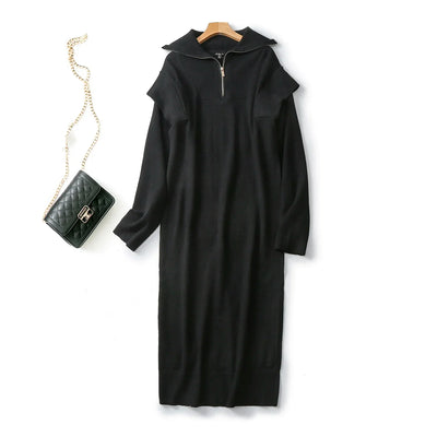 Rissa – Freizeit Strickkleid für Damen