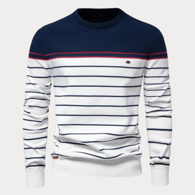 Gestreifter Pullover für Herren
