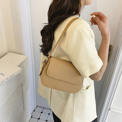 Schultertasche | Elegantes minimalistisches Design | Zeitloser Stil