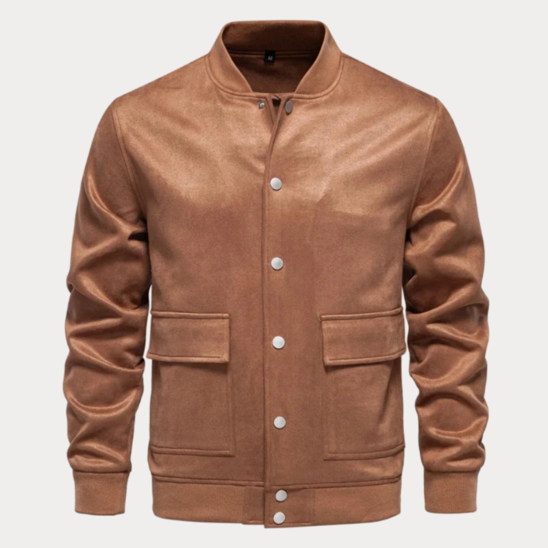 Button-Up Bomberjacke für Herren