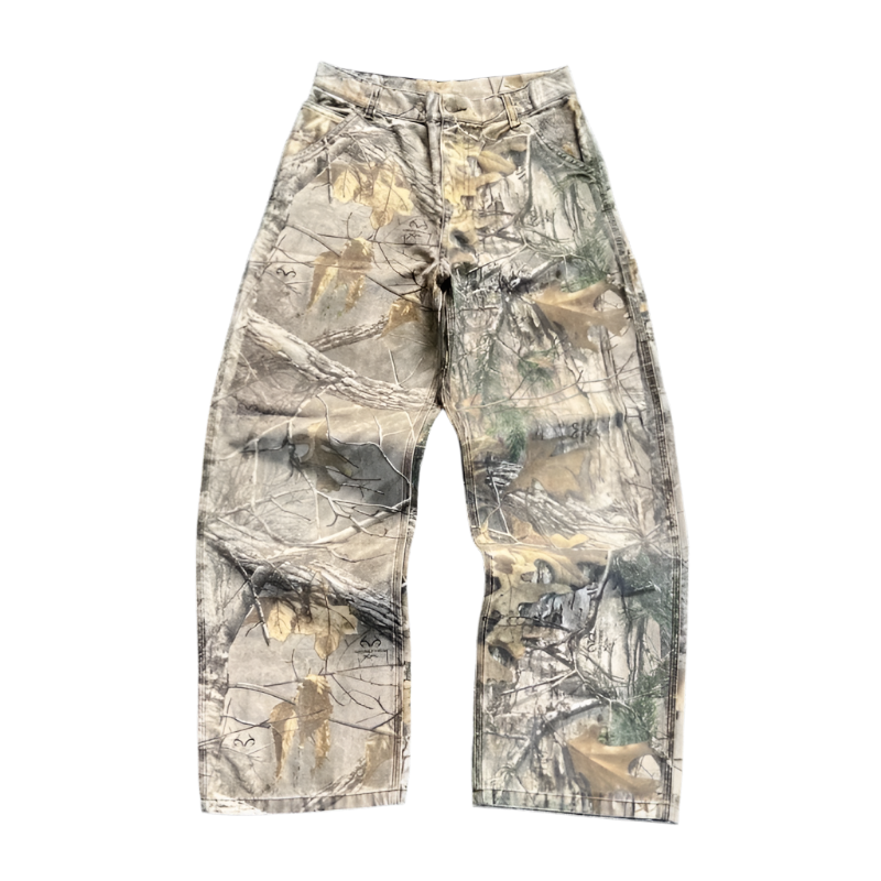 Lorenzo – Retro-Weite Herren-Denimhose