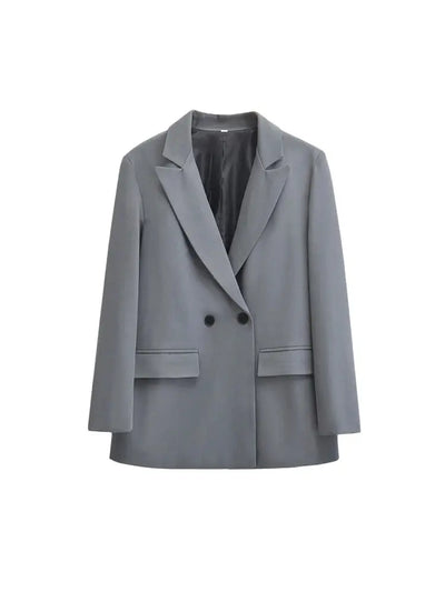 Klassischer Reverskragen Blazer