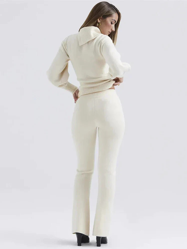 Elegantes Strickset | Minimalistisches Design | Stilvoller Komfort