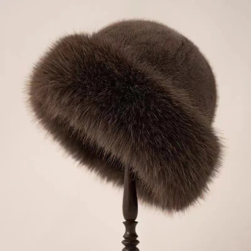 Luxuriöser Winterhut | Weiche Haptik | Eleganter Look