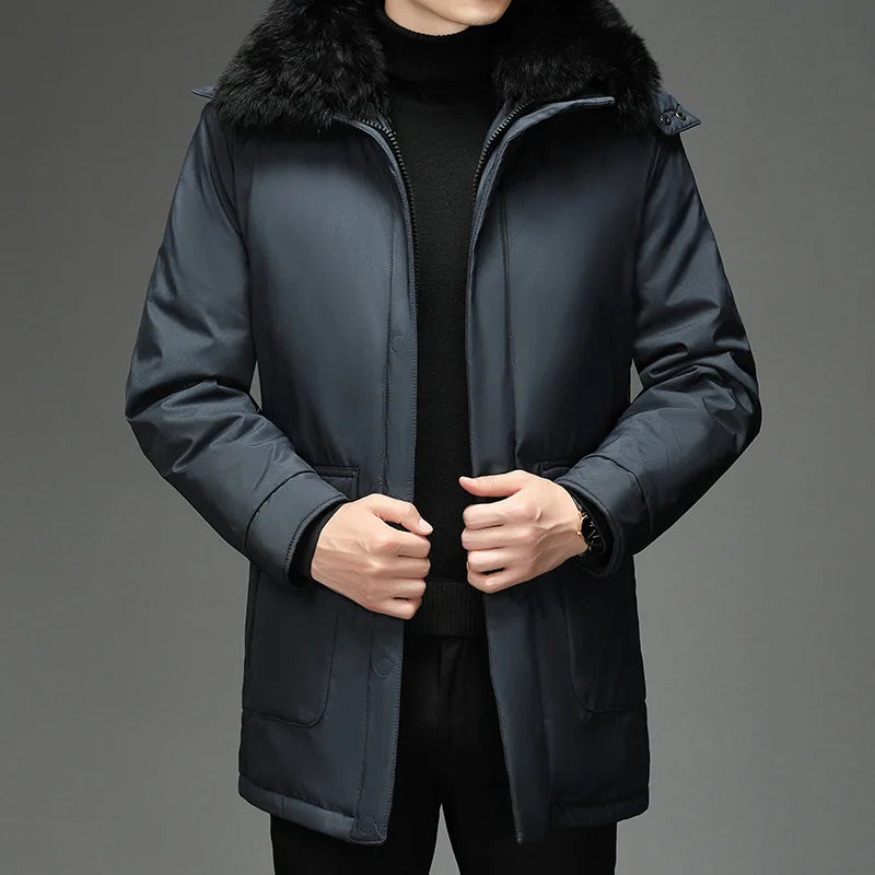 Stylische Jacke mit Fronttaschen für Herren