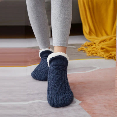 LuxeFeet | Flauschige Kaschmir-Pantoffeln