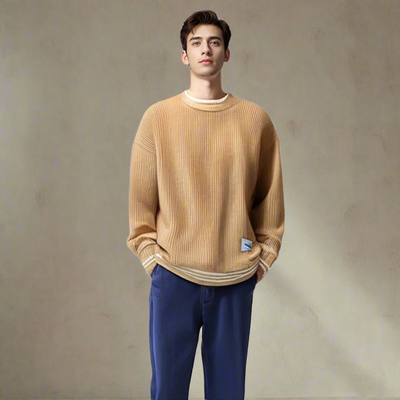 Lorenzo – Retro-Strickpullover für Herren