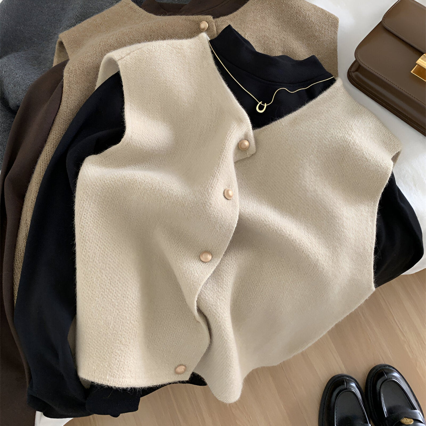 Erika | Elegantes Stricktop für den Herbst