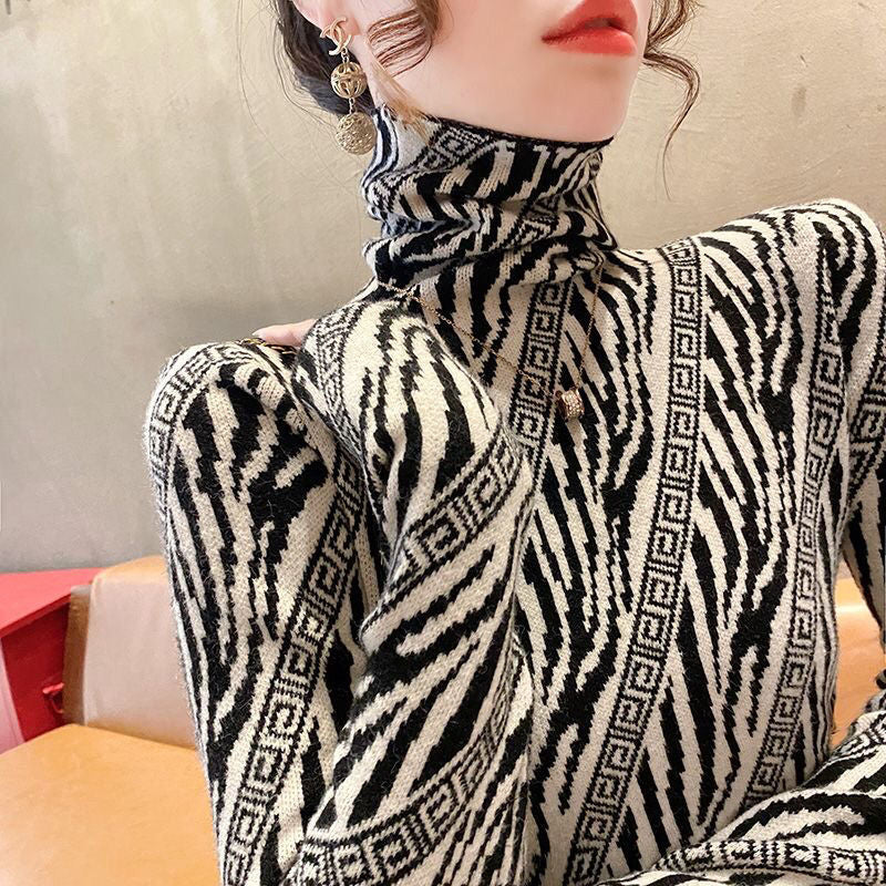 Emma | Eleganter Vintage Rollkragenpullover