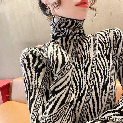 Emma | Eleganter Vintage Rollkragenpullover
