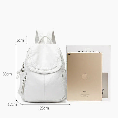 Rucksack aus Kunstleder | Praktisch & Elegant | Zeitloser Begleiter