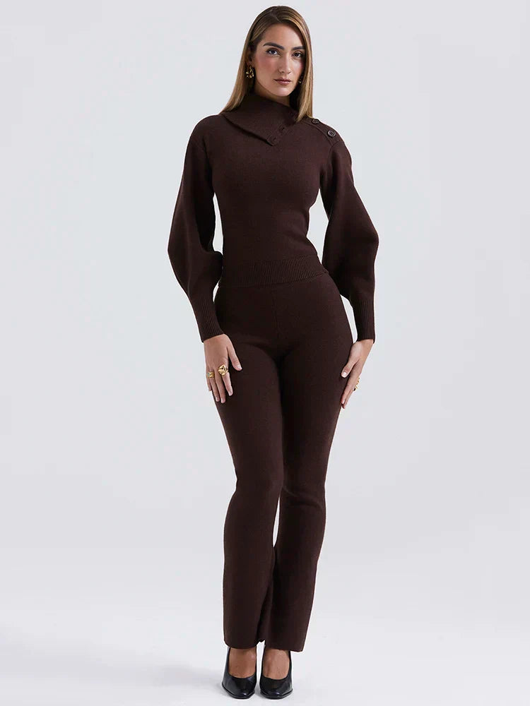Elegantes Strickset | Minimalistisches Design | Stilvoller Komfort