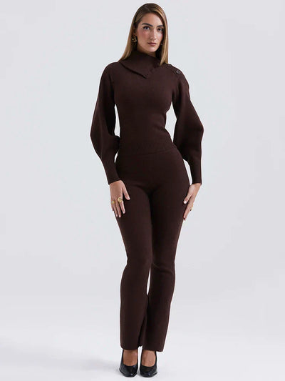 Elegantes Strickset | Minimalistisches Design | Stilvoller Komfort