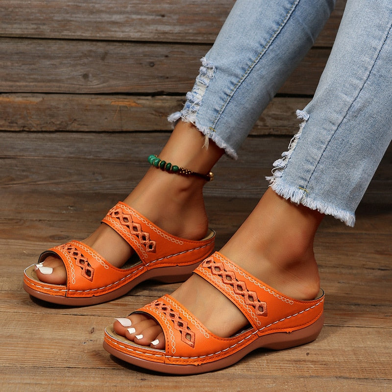 Delphine® | Weiche orthopädische Sandalen