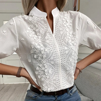 Emilia | Bestickte Bluse für Damen