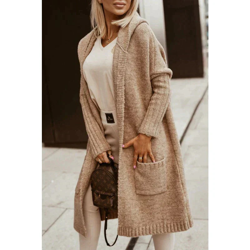 Helena – Gemütliche Oversized Damen Strickjacke