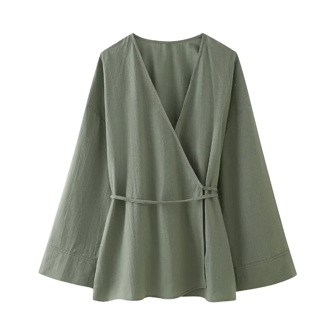 Ronja | Elegante Bluse mit langen Ärmeln