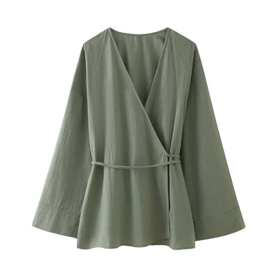 Ronja | Elegante Bluse mit langen Ärmeln