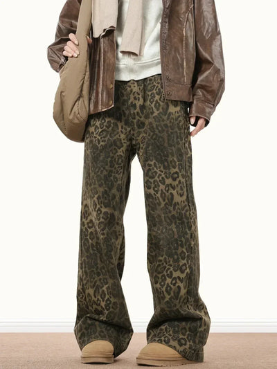 Lorenzo – Retro-Weite Herren-Denimhose