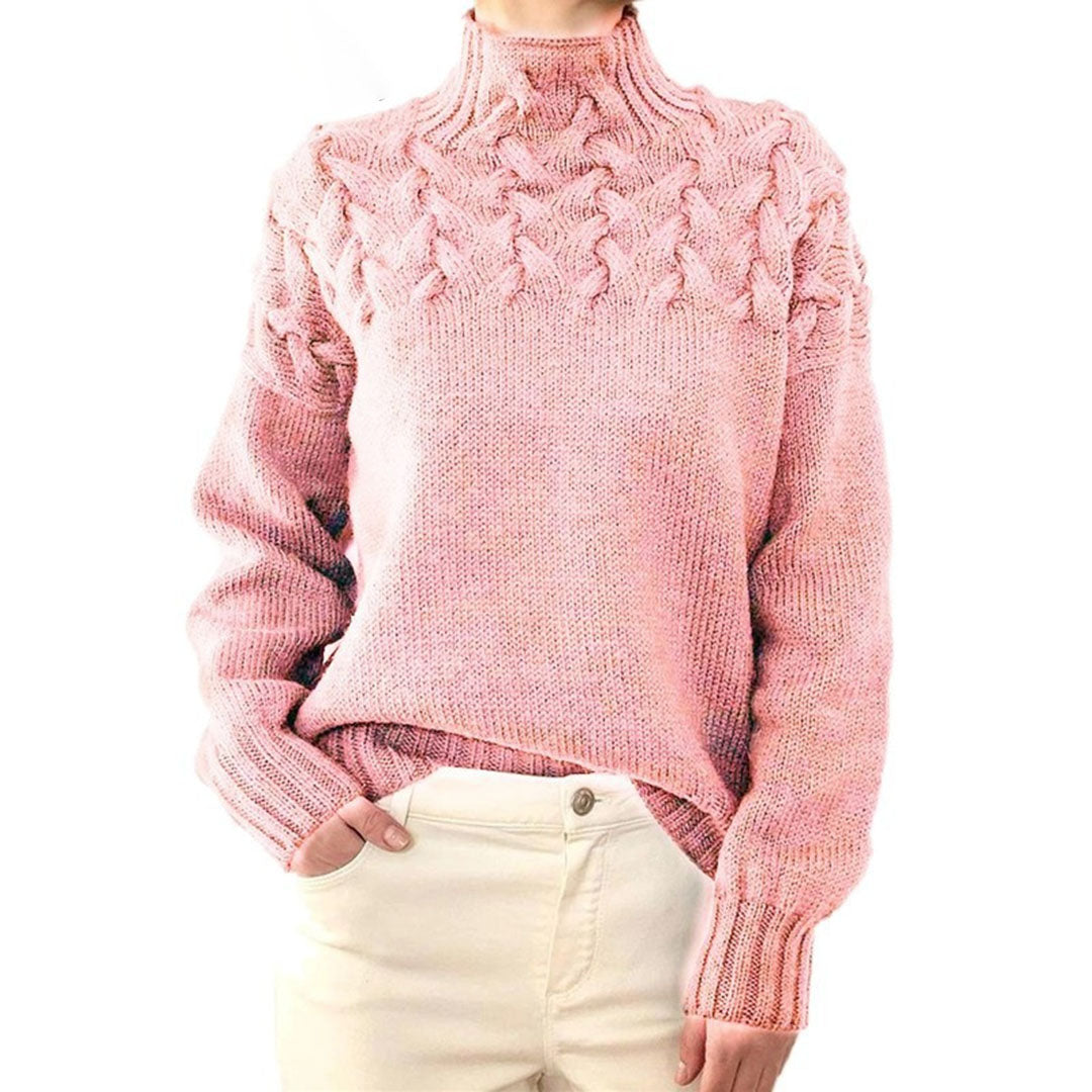Rollkragen Pullover Damen Strick | Warm & Elegant