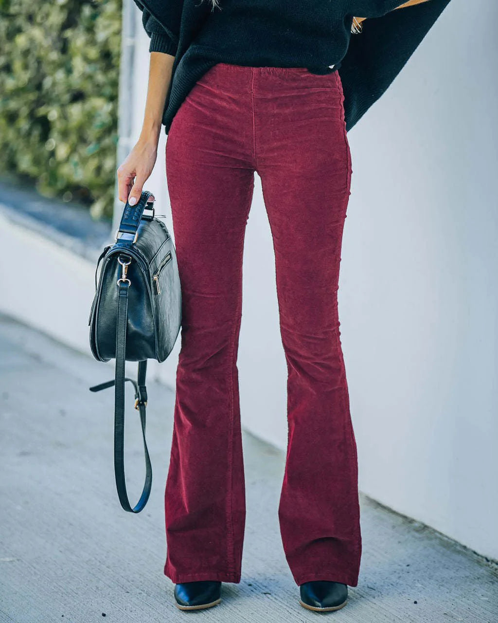 Theresa | Elastische High waist Flare legging