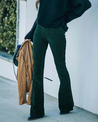 Theresa | Elastische High waist Flare legging