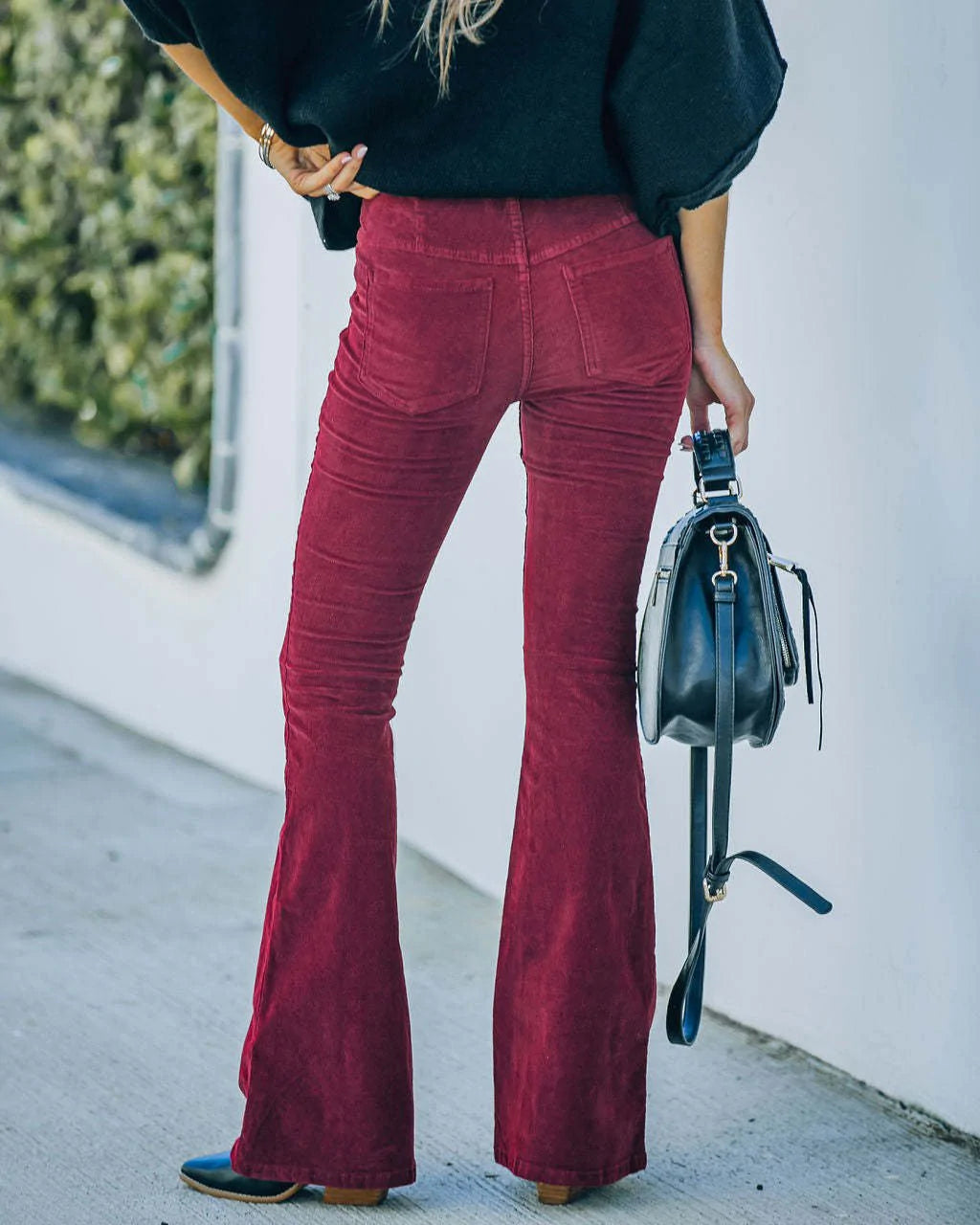 Theresa | Elastische High waist Flare legging